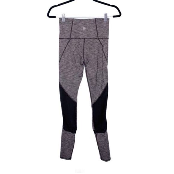 Athleta High Rise Plie Tight Leggings Heather Gray S - Picture 3 of 7